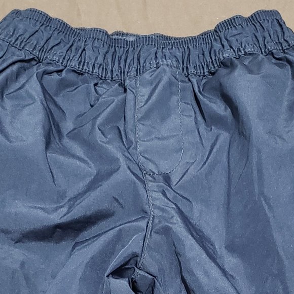 Lined Rain Pants Elastic Waistband Navy Blue The Children's Place Size 2T Size - Picture 5 of 5